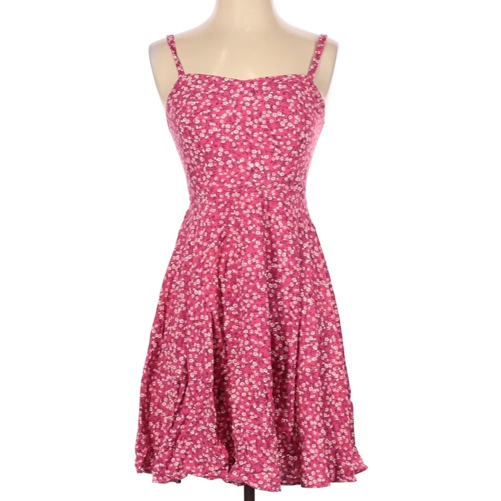 XS Pink Floral Dress